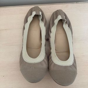 J Crew Cap Toe Leather Flats Size 6